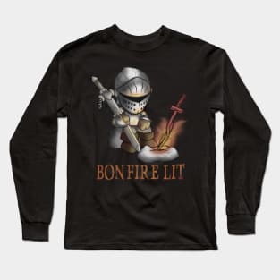 DARK SOULS "BONFIRE LIT" Long Sleeve T-Shirt